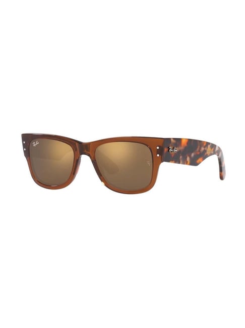 Ray-Ban RB4148 Caribbean ブラウン スクエア サングラス Sunglasses Ray-Ban Caribbean RB 4148 (710) RB4148 | Free