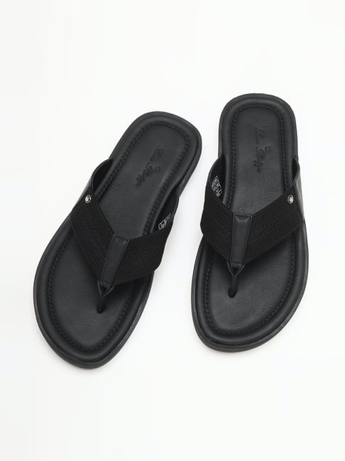 Buy Louis Philippe Men's Black Slides for Men at Best Price @ Tata CLiQ