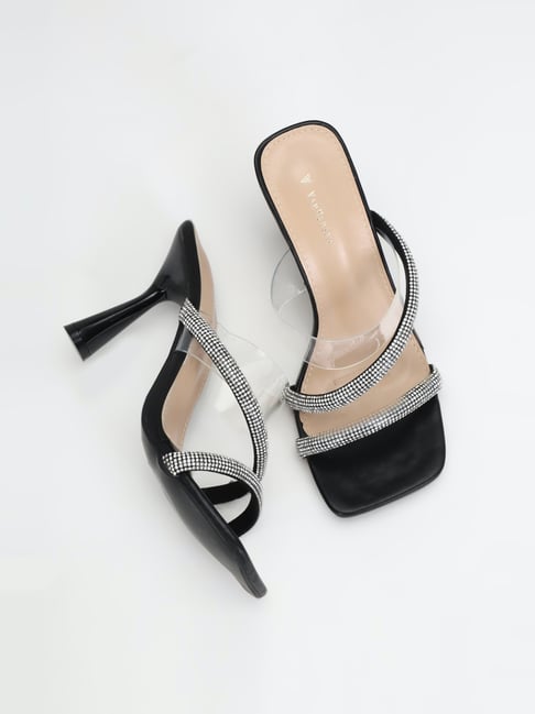 Van Heusen Women's Black Casual Stilettos-picture-10