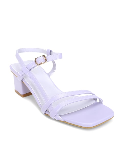 Buy Van Heusen Women's Purple Ankle Strap Sandals for Women at Best Price @  Tata CLiQ