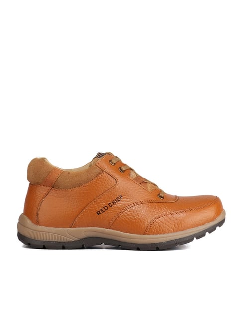 Red Chief Men's Tan Derby Shoes