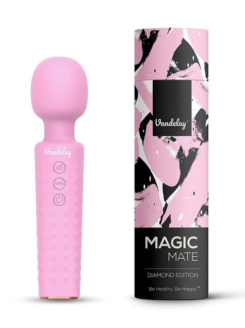 Vandelay Magic Mate Massager Diamond Edition (Pink)