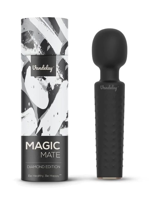 Vandelay Magic Mate Massager Diamond Edition (Black)