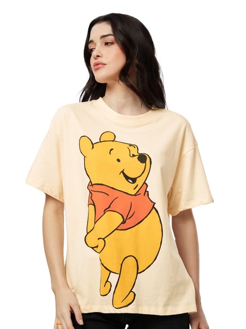 Yellow winnie the pooh hot sale shirt