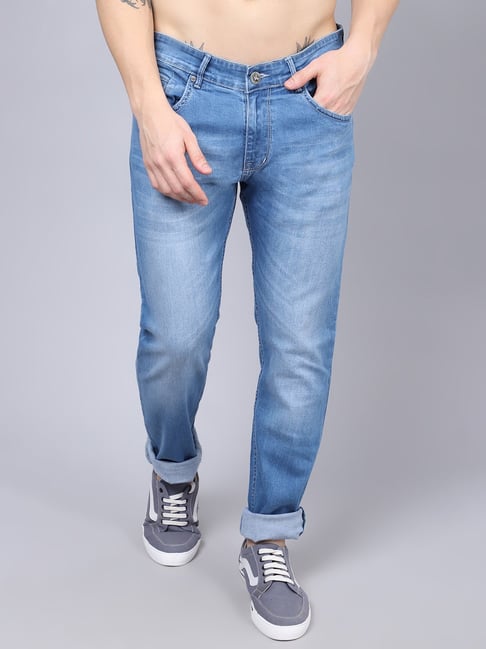 Buy Cantabil Cotton Denim Flat Front Mid Rise Full Length Regular Fit Grey  Solid Casual Jeans for Men | Denim for Mens | Mens Full Length Cotton  Casual Jeans (MDNM00460_DKGREY_30) at Amazon.in