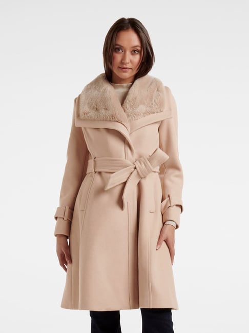 Light pink hot sale trench coat