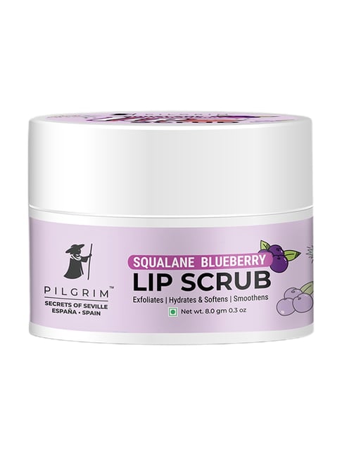 Pilgrim Squalane Blueberry Lip Scrub for Women & Men - 8 gm-picture-47