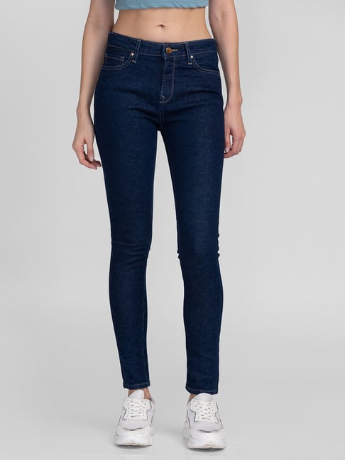 Spykar Blue Cotton Skinny fit Jeans-picture-17