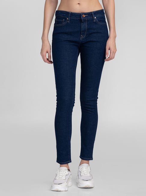 Spykar Blue Cotton Skinny fit Jeans-picture-16