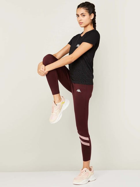 Maroon kappa pants on sale