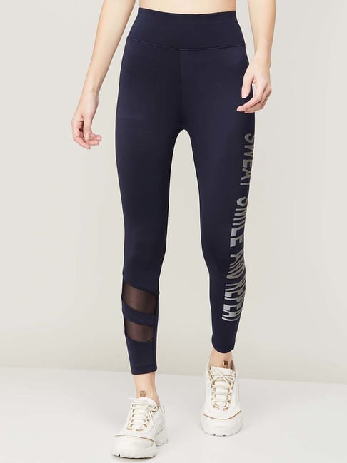 Calvin Klein Performance Womens Side Logo Leggings Tights Sports Pants  Bottoms | Fruugo US