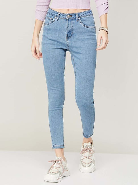 Fame Forever by Lifestyle Blue Mid Rise Jeans