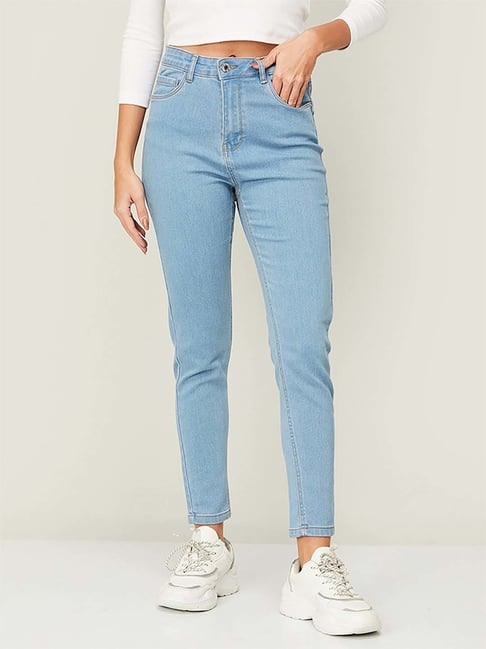 Fame Forever by Lifestyle Blue Mid Rise Jeans