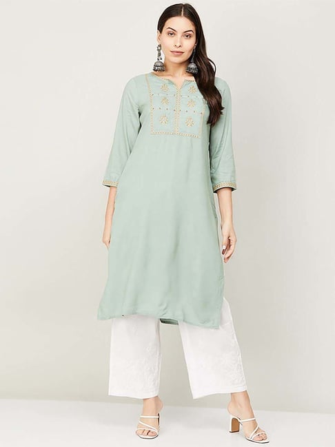 Melange 2024 embroidered kurta