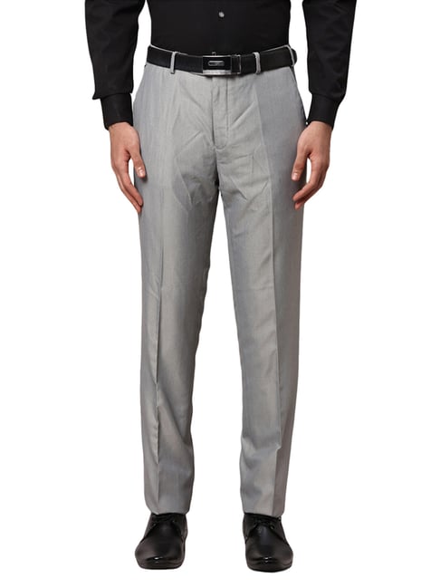 Buy Black Trousers & Pants for Men by RAYMOND Online | Ajio.com