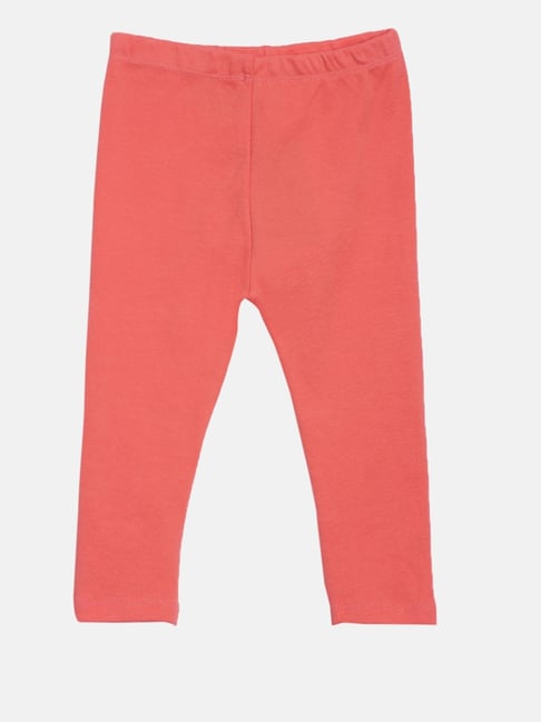 Kryptic Kids Cloud Pink Cotton Regular Fit Leggings