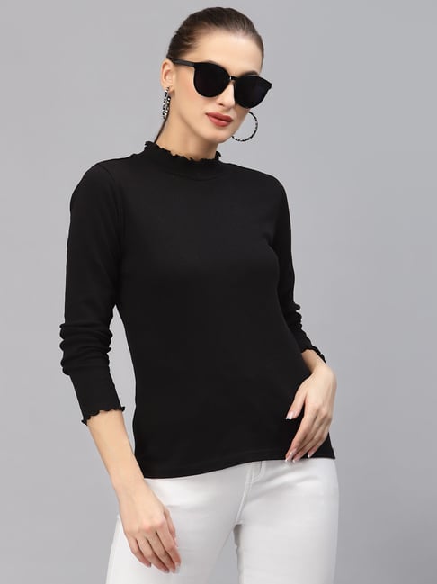 Buy Style Quotient Black Top for Women's Online @ Tata CLiQ