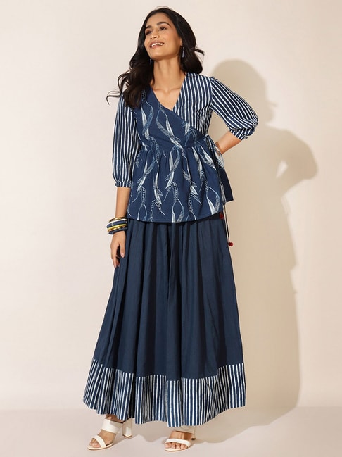 Fancy Ladies Kurti With Skirt at Rs.800/Piece in jaipur offer by Purvansh  Enterprises