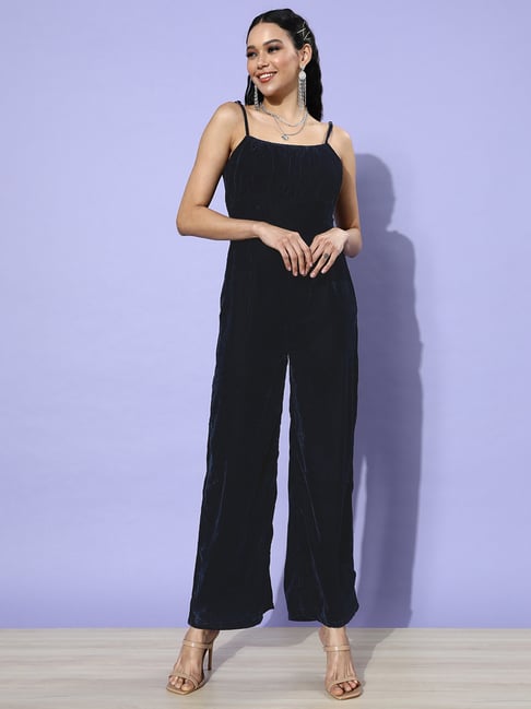 Cation Navy Jumpsuit