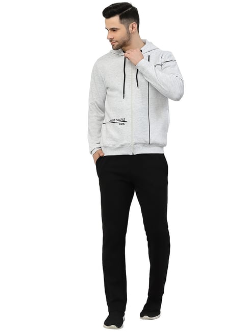 Soft discount grey tracksuit