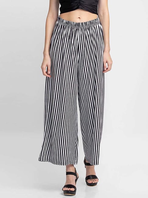 ETRO Striped Flared Trousers  Farfetch