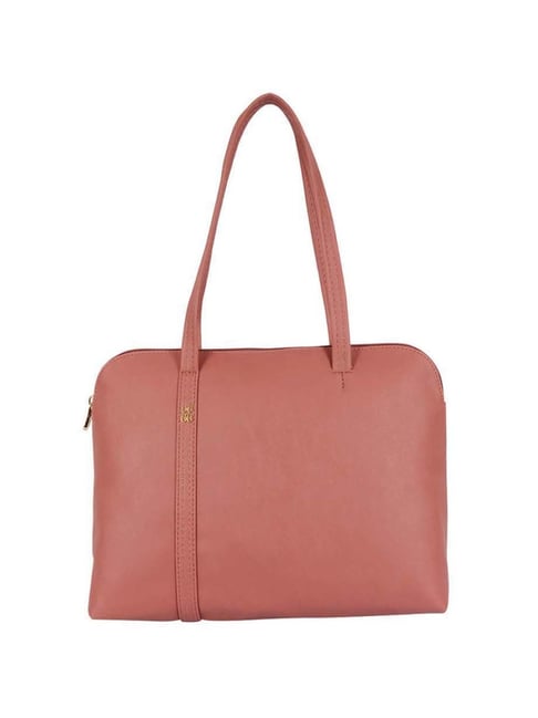 Baggit pink 2024 solid shoulder bag