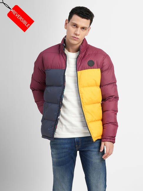 Navy Reversible Down Jacket by Acne Studios on Sale