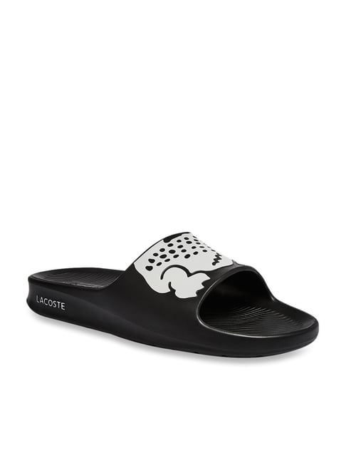 Flipflops Lacoste Croco Slide Black Lacoste Croco Slide White Flip