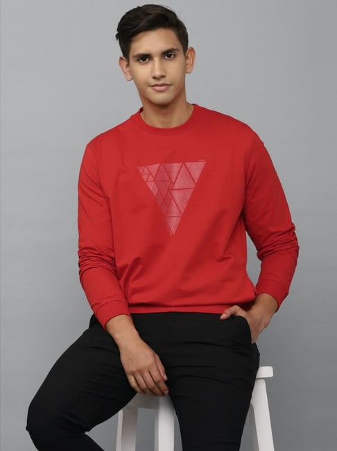 Buy Louis Philippe Sport White Cotton Sweatshirt for Men Online @ Tata CLiQ