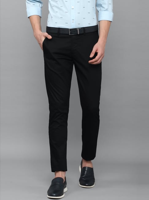 Blends Trendz Slim Fit Men Black Trousers  Buy Blends Trendz Slim Fit Men  Black Trousers Online at Best Prices in India  Flipkartcom