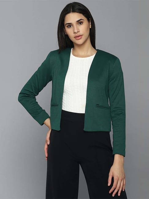 allen solly green blazer