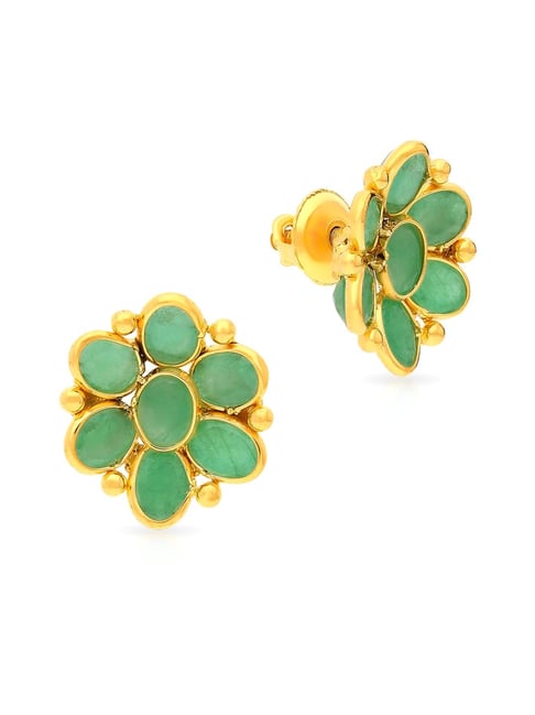 Malabar Gold and Diamonds 22k Gold Earrings for Women