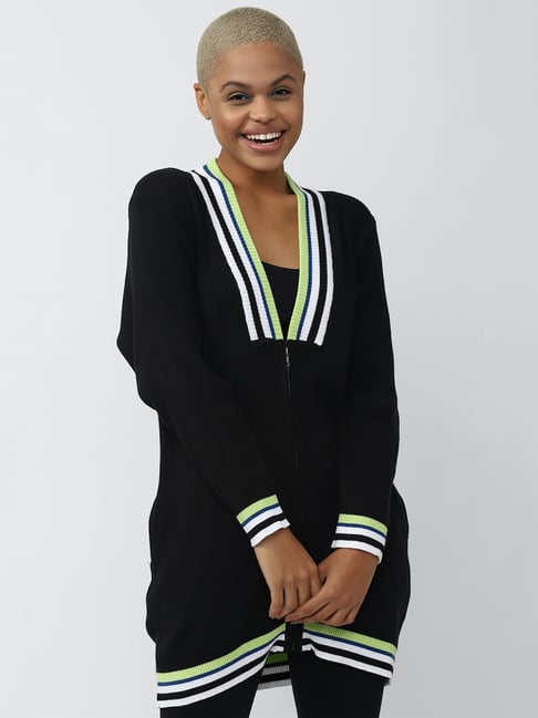 Forever 21 long outlet black cardigan