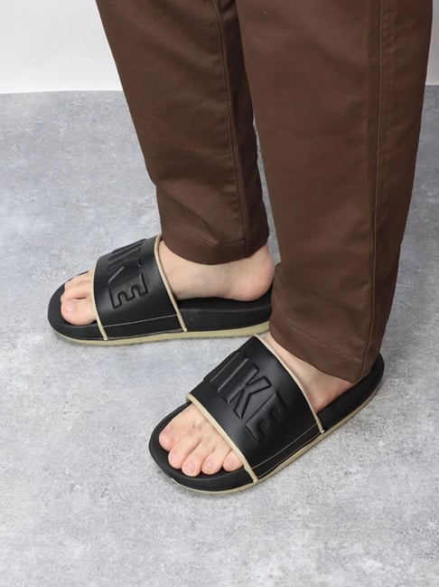 Buy Nike Men's OFFCOURT Black Slides for Men at Best Price Tata CLiQ