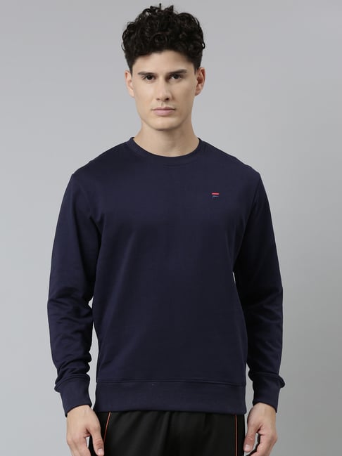 Fila grey sweatshirt sale mens