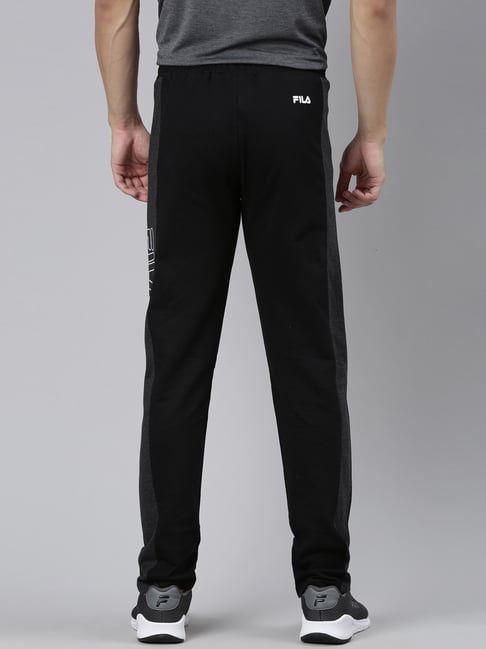 Fila black shop track pants