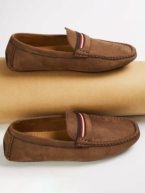 Code by Lifestyle Men's Brown Casual Loafers