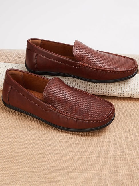 Code by Lifestyle Men's Brown Formal Loafers