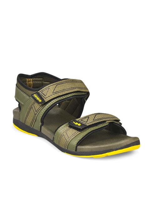 Buy Olive Sandals for Men by WEINBRENNER Online | Ajio.com