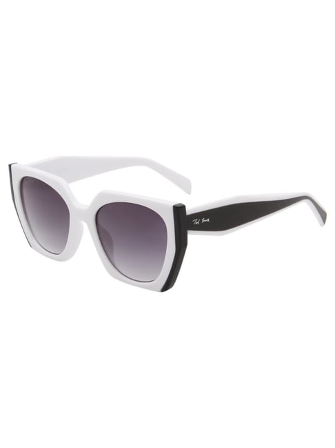 Ted Smith Grey Square UV Protection Unisex Sunglasses-picture-18