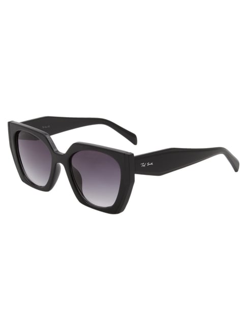 Ted Smith Grey Square UV Protection Unisex Sunglasses