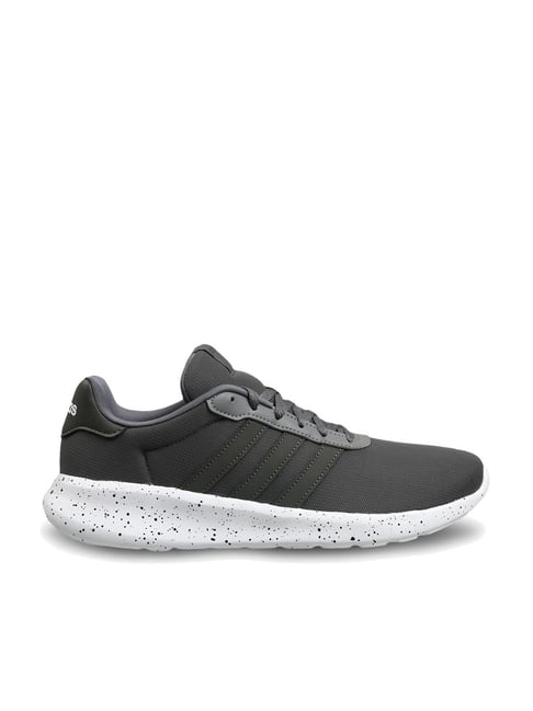 Buy Adidas Men s LITE RACER 3.0 Grey Running Shoes for Men at Best Price Tata CLiQ