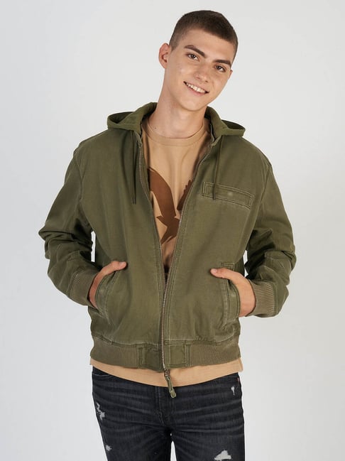 American eagle khaki clearance jacket