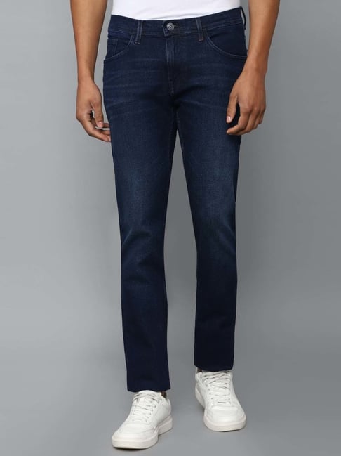 Allen Solly Jeans Navy Skinny Fit Jeans