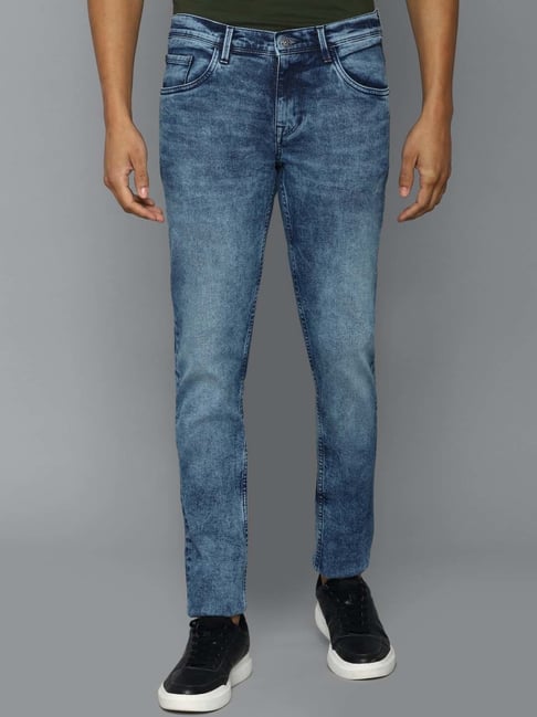 Allen Solly Jeans Blue Skinny Fit Jeans