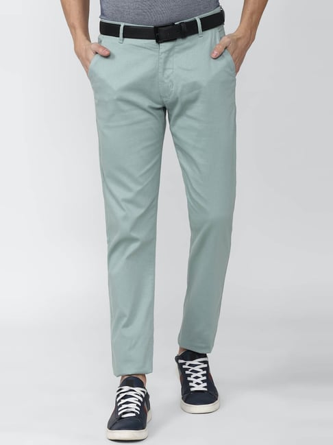 Buy online Blue Solid Flat Front Formal Trouser from Bottom Wear for Men by Peter  England for 1699 at 0 off  2023 Limeroadcom