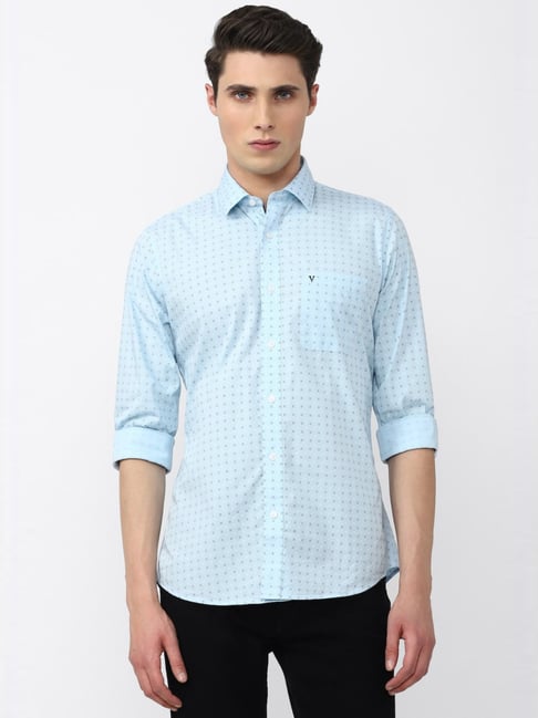 Buy Van Heusen Men White Solid Slim Fit Casual Shirt Online at Low Prices  in India 