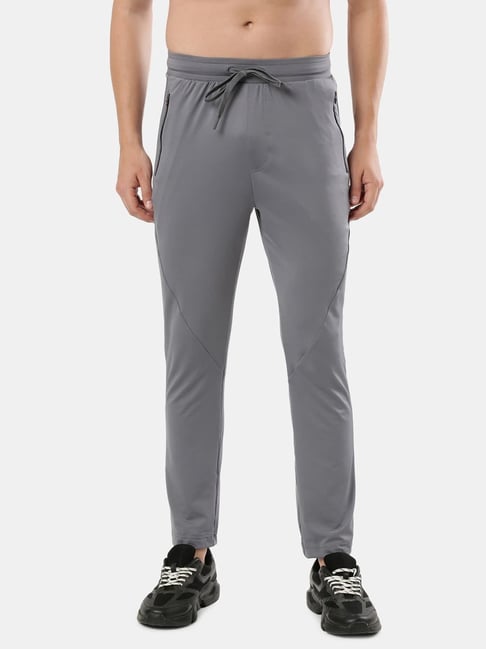 Jockey Light Grey Slim Fit Sports Trackpants