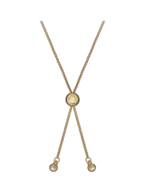 Buy Ted Baker Harock Heart Rock Red Golden Bracelet Online At