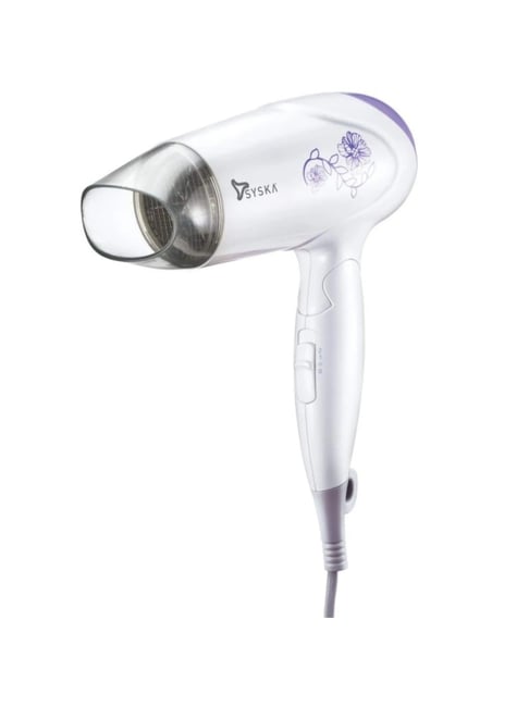 Syska HD1615 Trendsetter 1200 W Hair Dryer - White